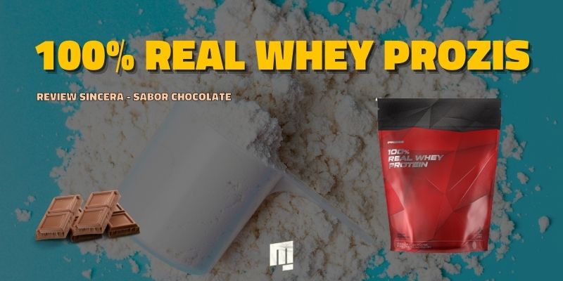 100% Real Whey Protein Prozis Chocolate - A opinião