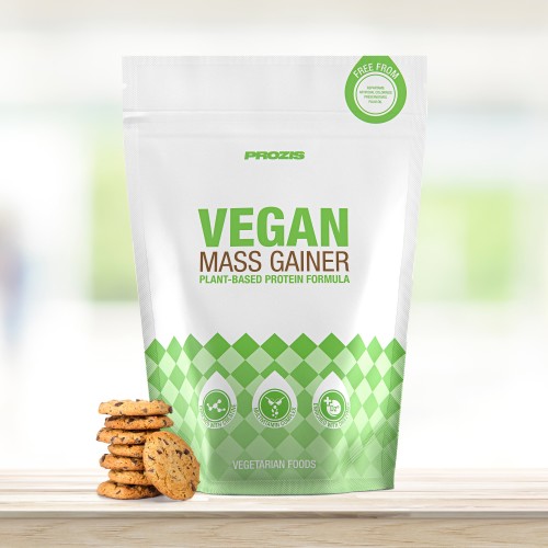O Vegan Mass Gainer da Prozis é a opção ideal para um atleta vegan que precise de um suplemento hipercalorico vegano para ganhar peso.